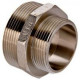 Cast nipple with hexagon R/R